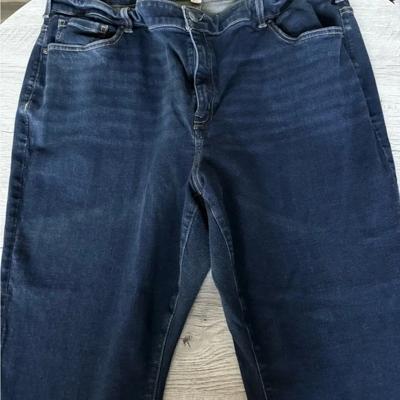 Lane Bryant Dark Wash Skinny Jeans 26W Stretch Denim - Picture 7 of 11